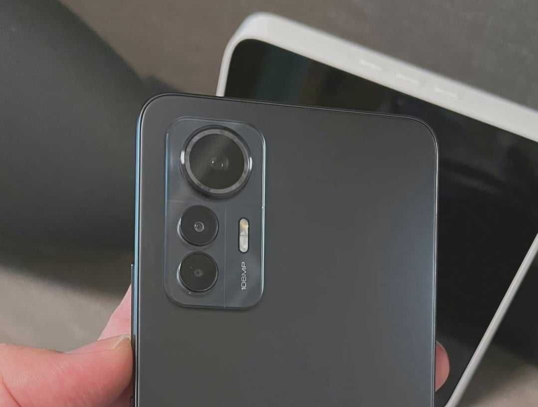 Xiaomi 12 Lite  na caixa e fatura