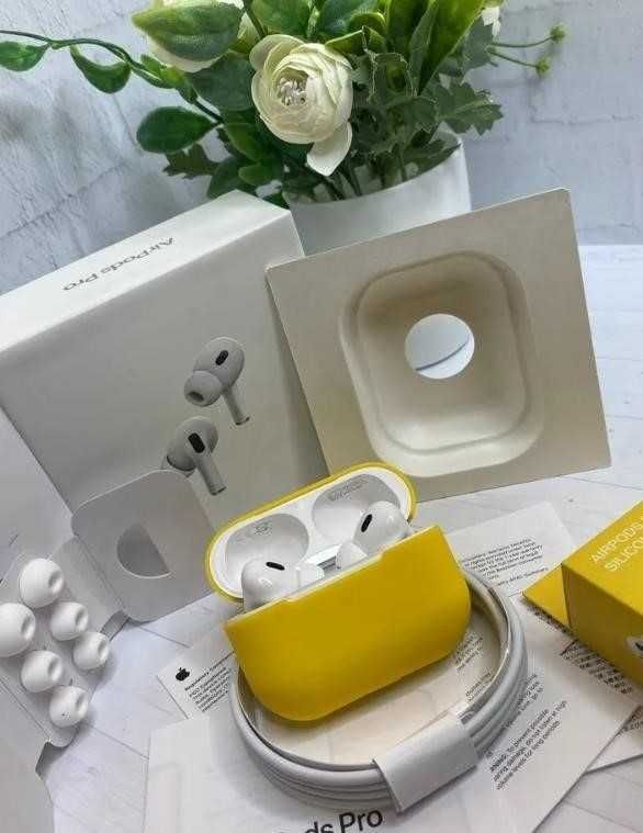 РОЗПРОДАЖ! New! Безпровідні навушники Airpods pro V2 + чохол на кейс!