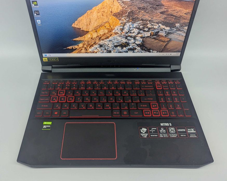 Acer Nitro/15.6" FHD IPS 144H/AMD Ryzen 5 4600H/32 Gb/1000 Gb/GTX 1650