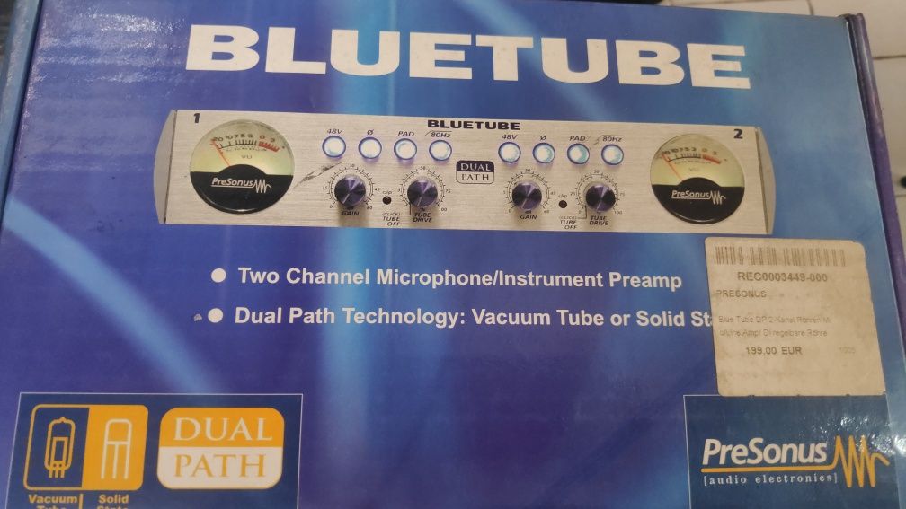 Dois canais microfone Bluetube