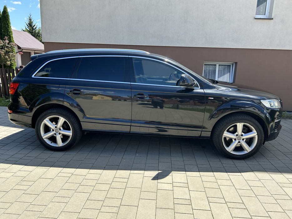 Audi q7 2007 r.3l diesel wewnetrzny i zewnetrzny s line