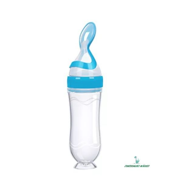 Colher alimentação em silicone