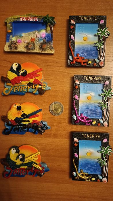 Magnesy na lodówkę z krajów europy i świata