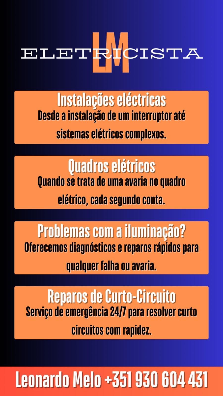 Eletricista Porto 24 Horas