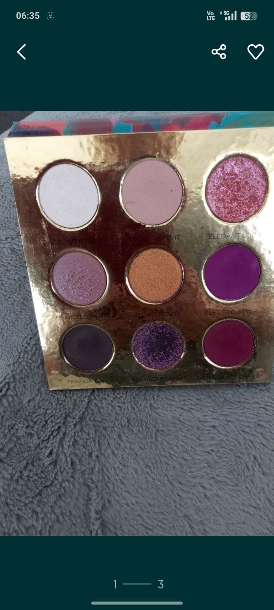 Paleta cieni artcode