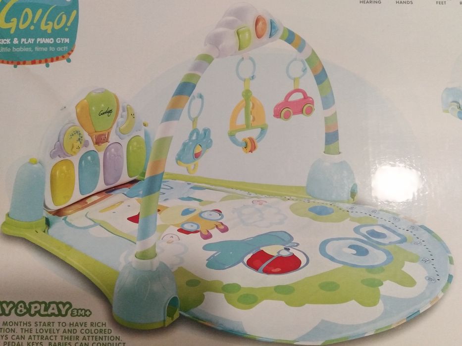 Музыкальный развивающий коврик