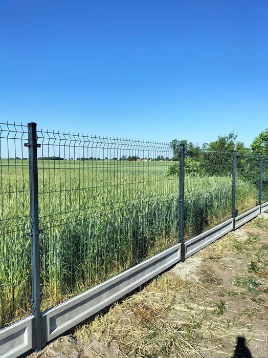 Ogrodzenia betonowe płot betonowe panelowe  producent