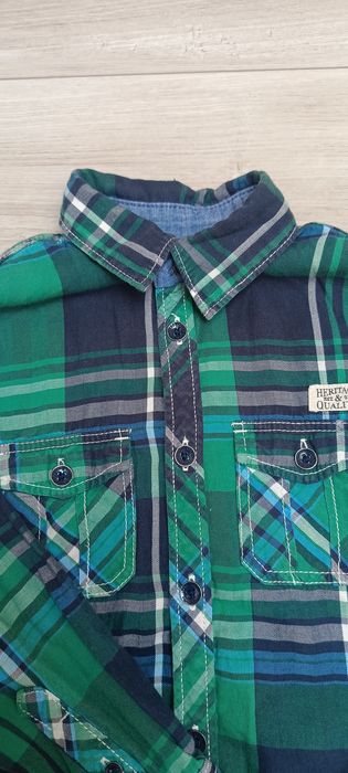 Koszula kratka H&M 116