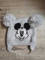 Czapka zimowa mickey 86 szara