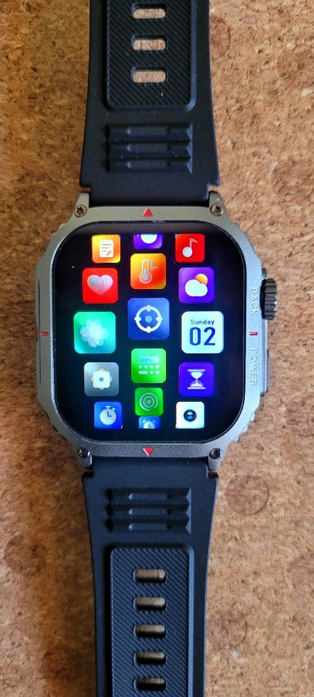 Super smartwatch pomiar ciśnienia