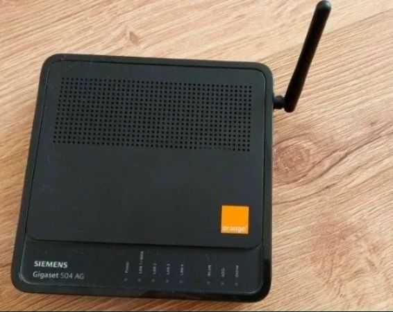 Router Siemens Gigaset 504AG, brak wejścia na SIM