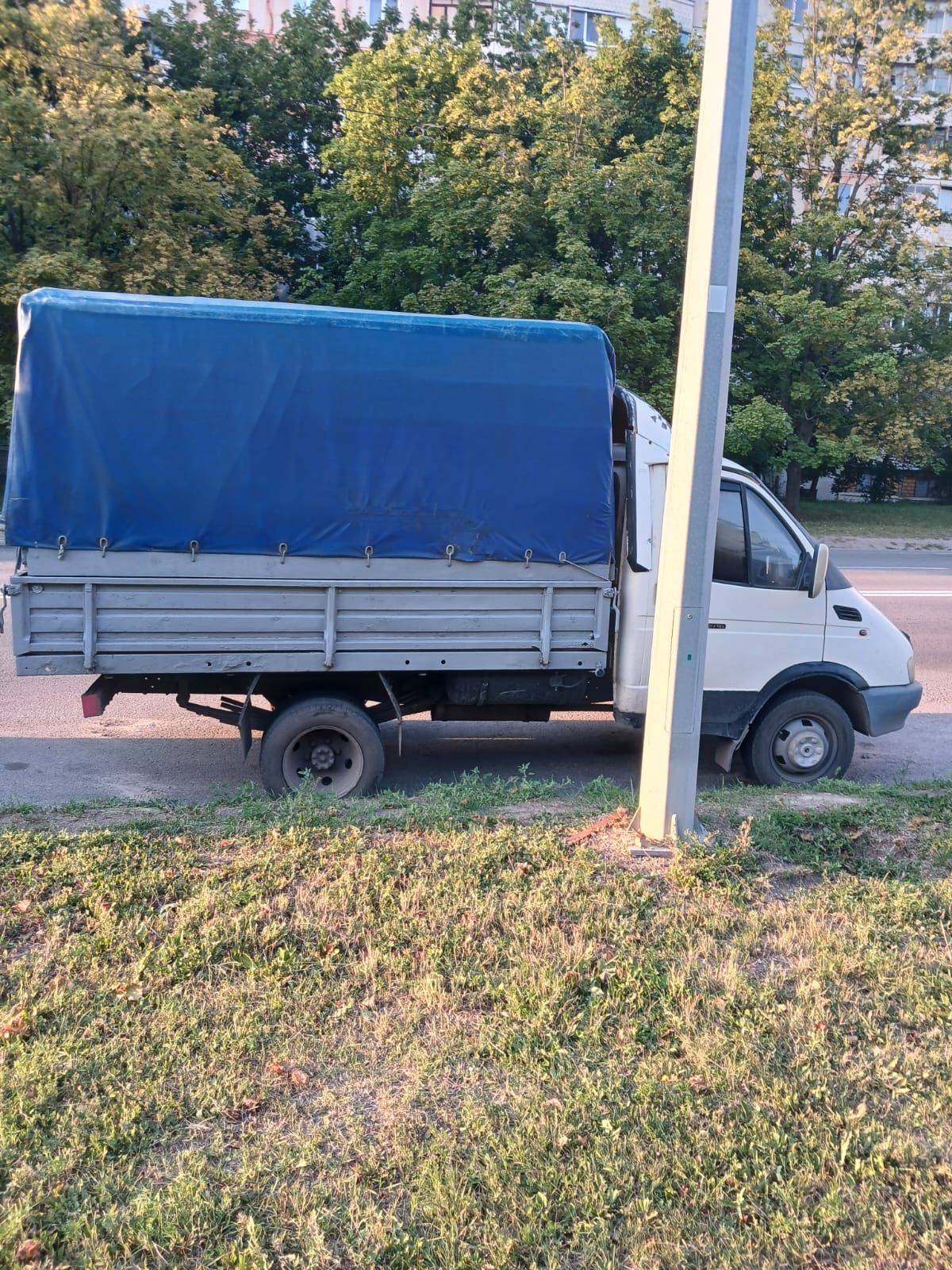 Газель га боевом ходу