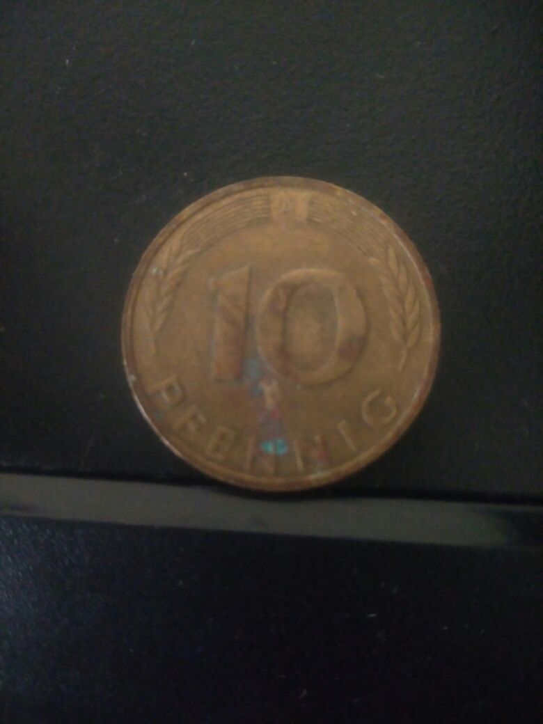 Moeda de 10 Pfennig - 1993 - Alemanha