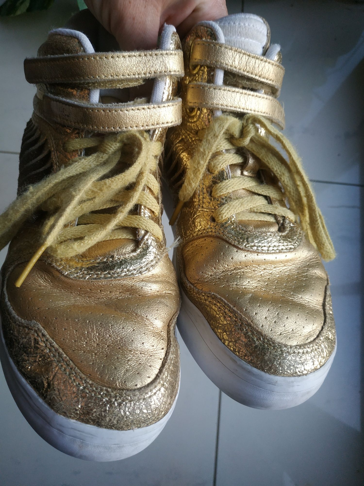 Buty złote Dance Reebok 36