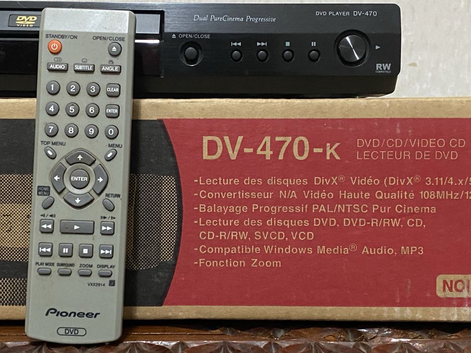 Leitor DVD Pioneer como novo