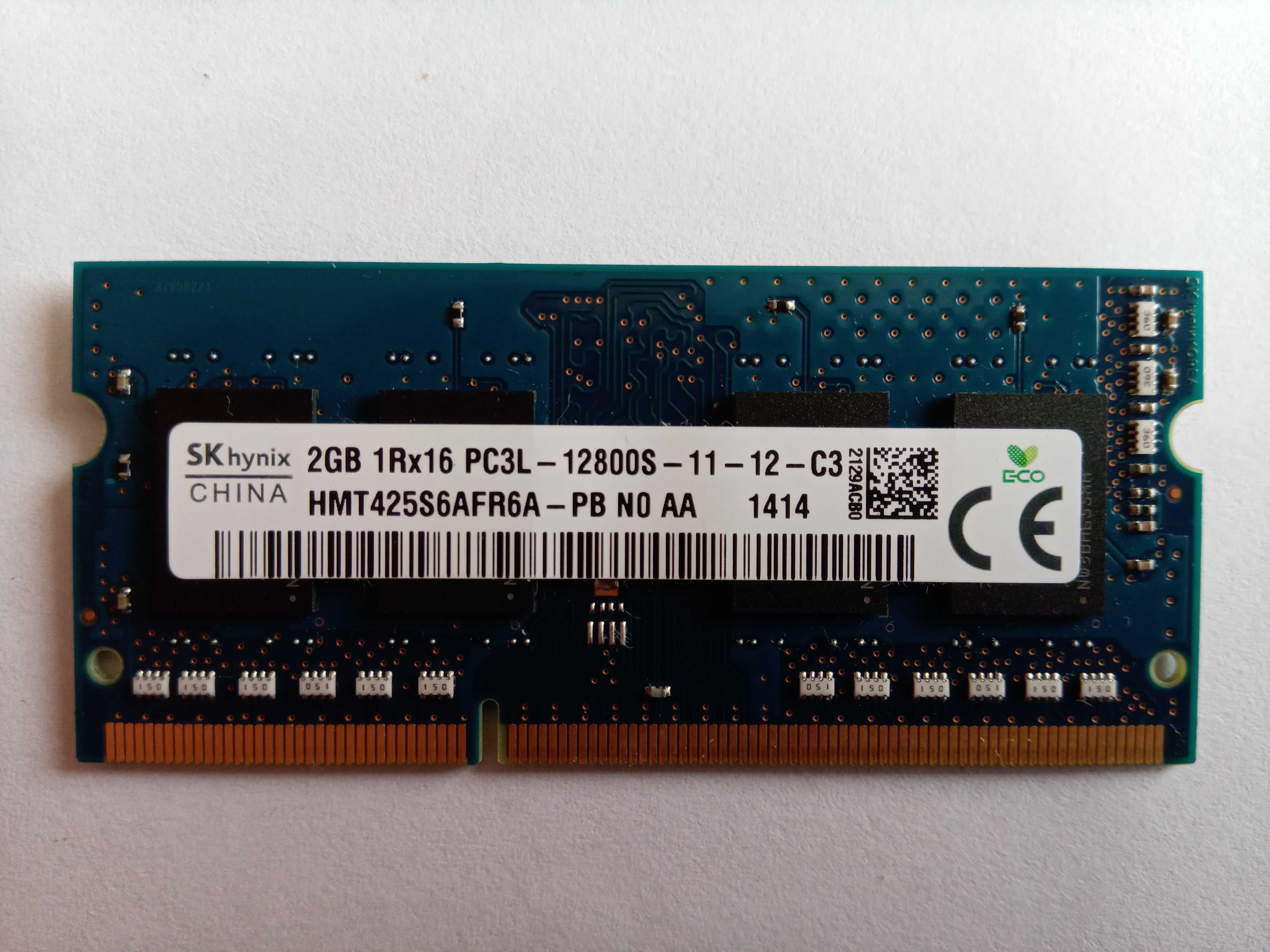 оперативная память SoDIMM DDR3 2Gb Samsung Hynix Elpida Wilk Elektroni