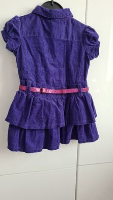 Guess śliczna fioletowa sukienka r. 86