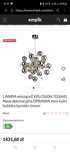 Lampa wisząca explosion  chron