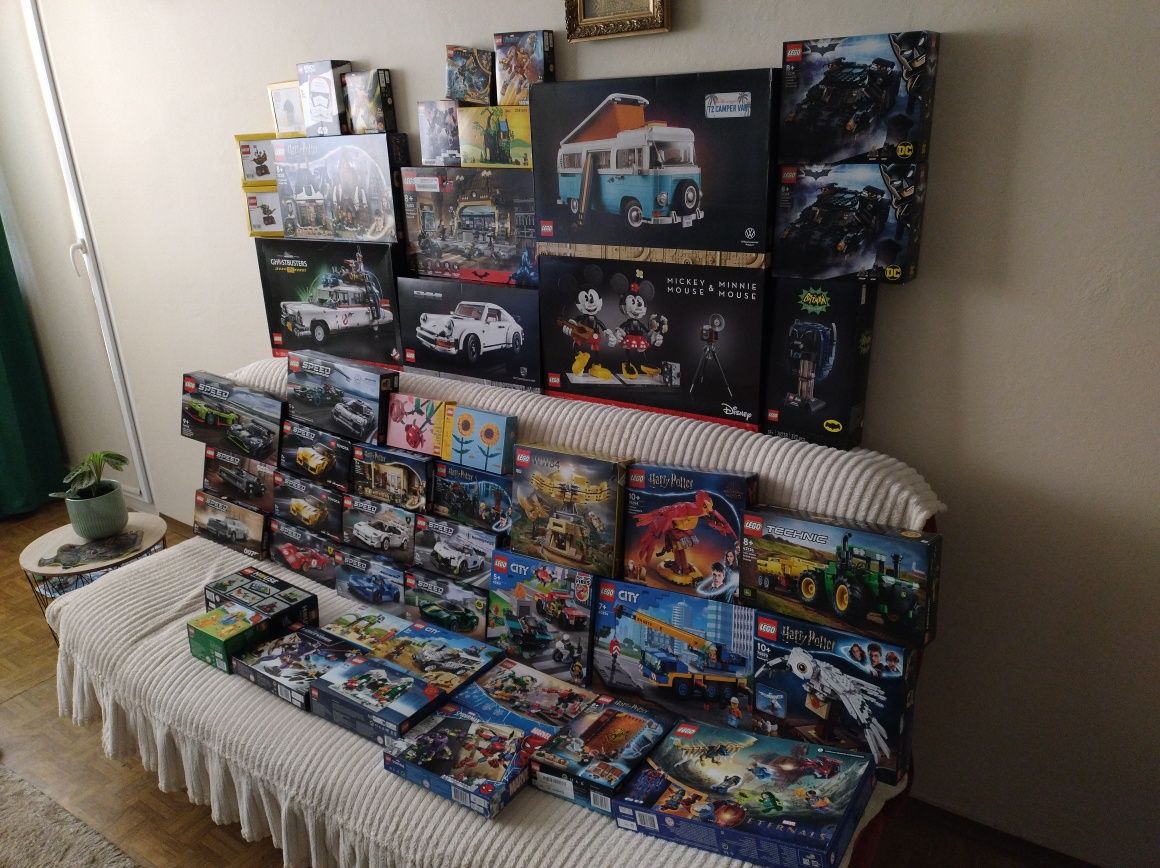 Kolekcja klocków LEGO ! Ponad 50 zestawów ! Tylko całość !