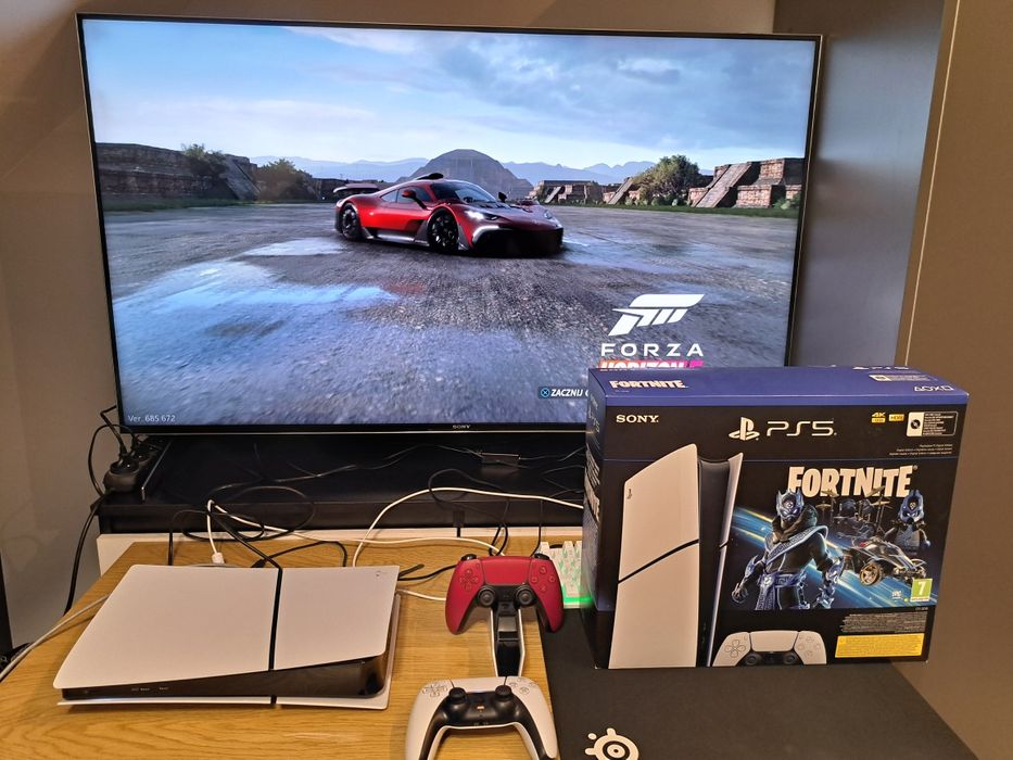 Ps5 slim + sony bravia xh90 55 cali komplet do grania