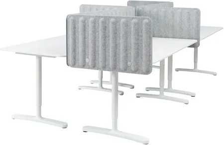 IKEA EILIF Ścianka do biurka BEKANT 80x48 cm przegroda wygłuszająca