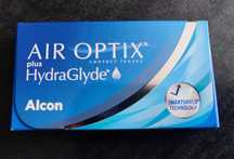 Soczewki Air Optix Hydraglyde 6szt. - moc -3.00, krzywizna 8.6