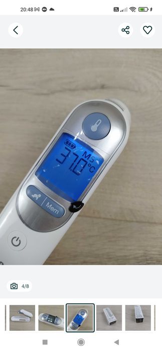 Braun ThermoScan 7 IRT6520 Termometr elektroniczny