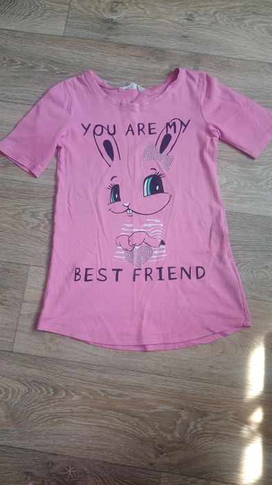 Leginsy 134 + bluzka