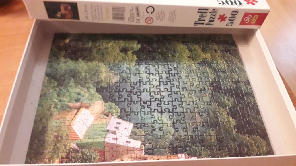 Trefl puzzle 500 elementow.