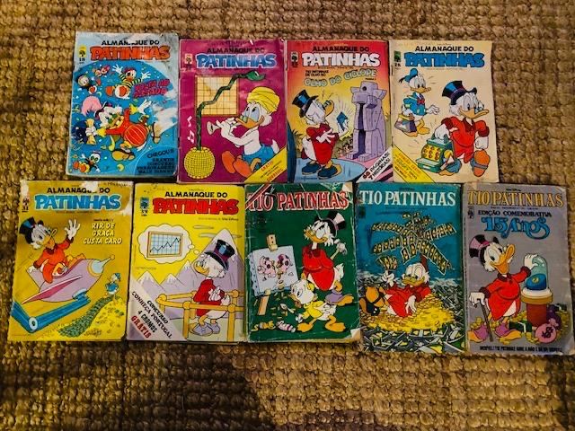 Revistas Mickey, Pateta, Zé Carioca, Bolota...