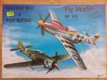 Model Kartonowy Fly Model 64 Focke-Wulf FW 190 A3 & P-51D Mustang