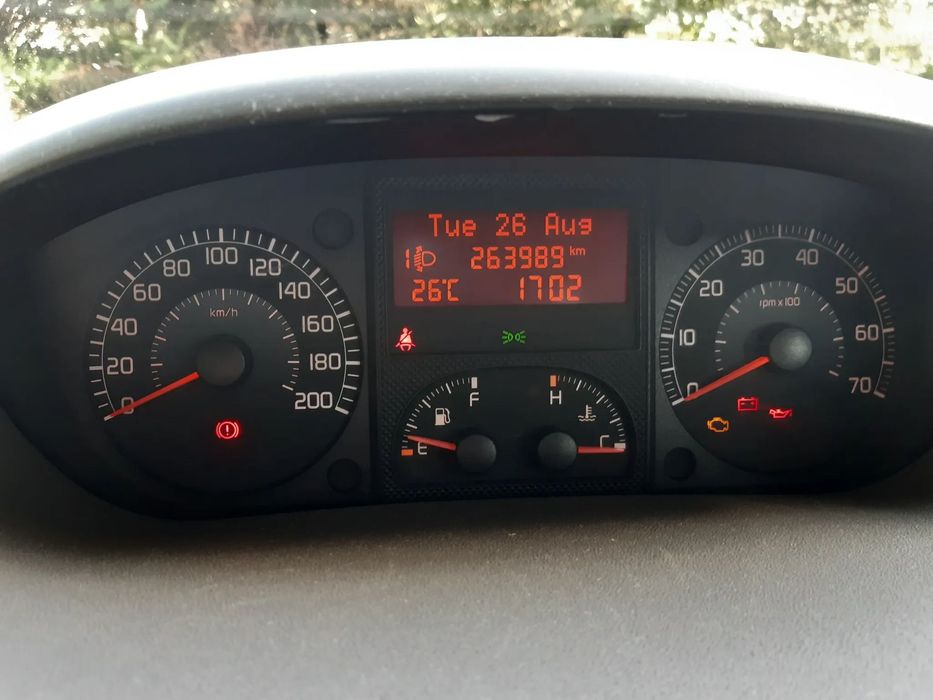 Fiat Idea LPG, sprawna klimatyzacja, dach panoramiczny