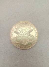 Монета 20 USD 1891
