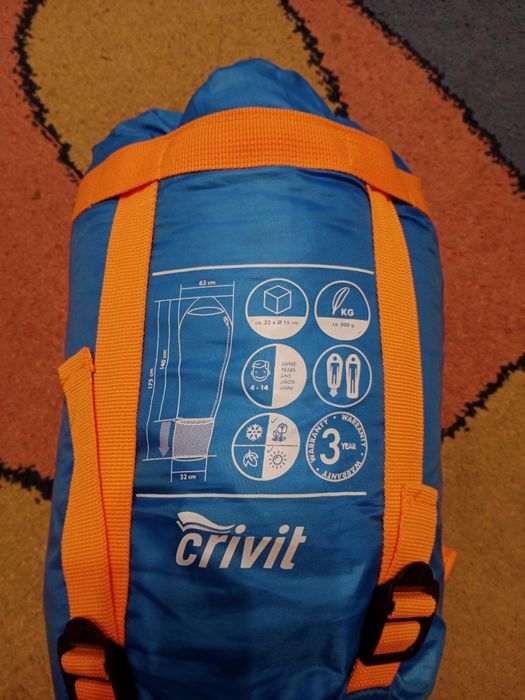 Спальний мішок Crivit, Quechua, спальник