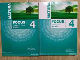 Matura Focus 4 B2/B2+  podręcznik i ćwiczenia - język angielski