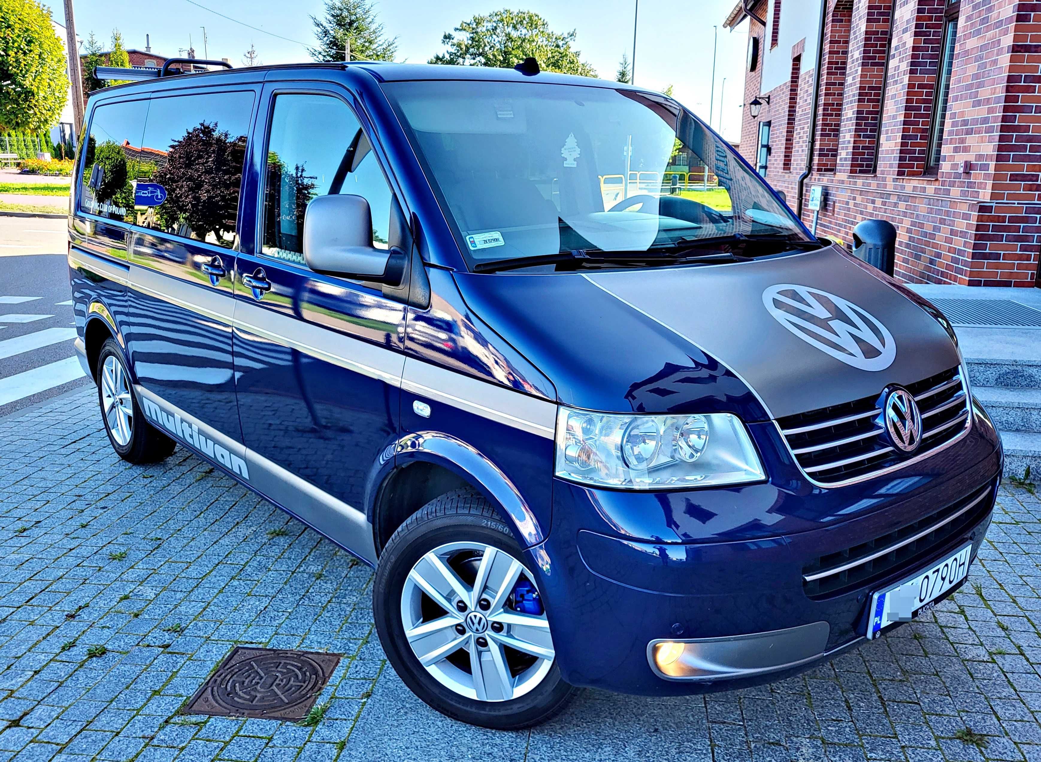 Śliczny Volkswagen Multiwan Life Alu 17 NAVI Klimatronik 7 OSOBOWY
