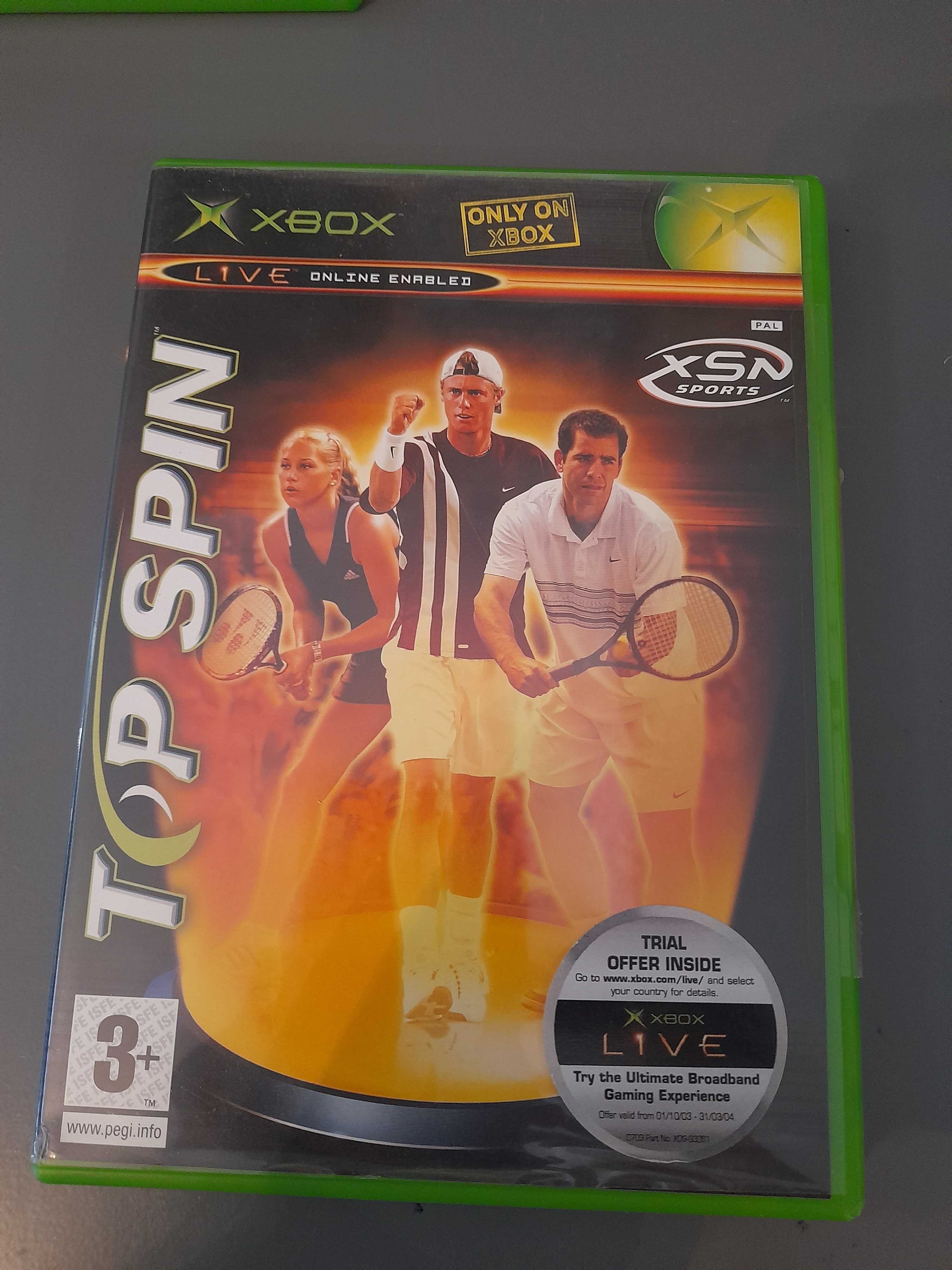 Pack de 4 jogos X BOX originais usados ,como novos e completos