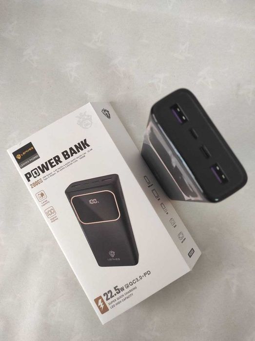 Power bank павербанк LENYES 20000mAh