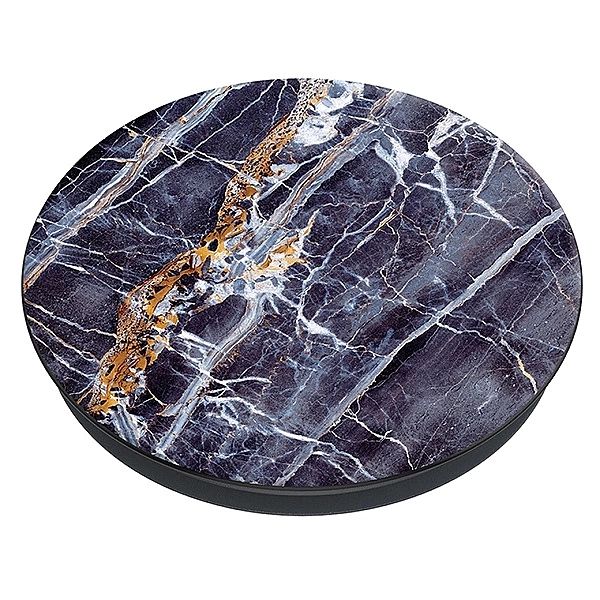Uchwyt Popsockets 2 Gold On Dark Marble i podstawka do telefonu