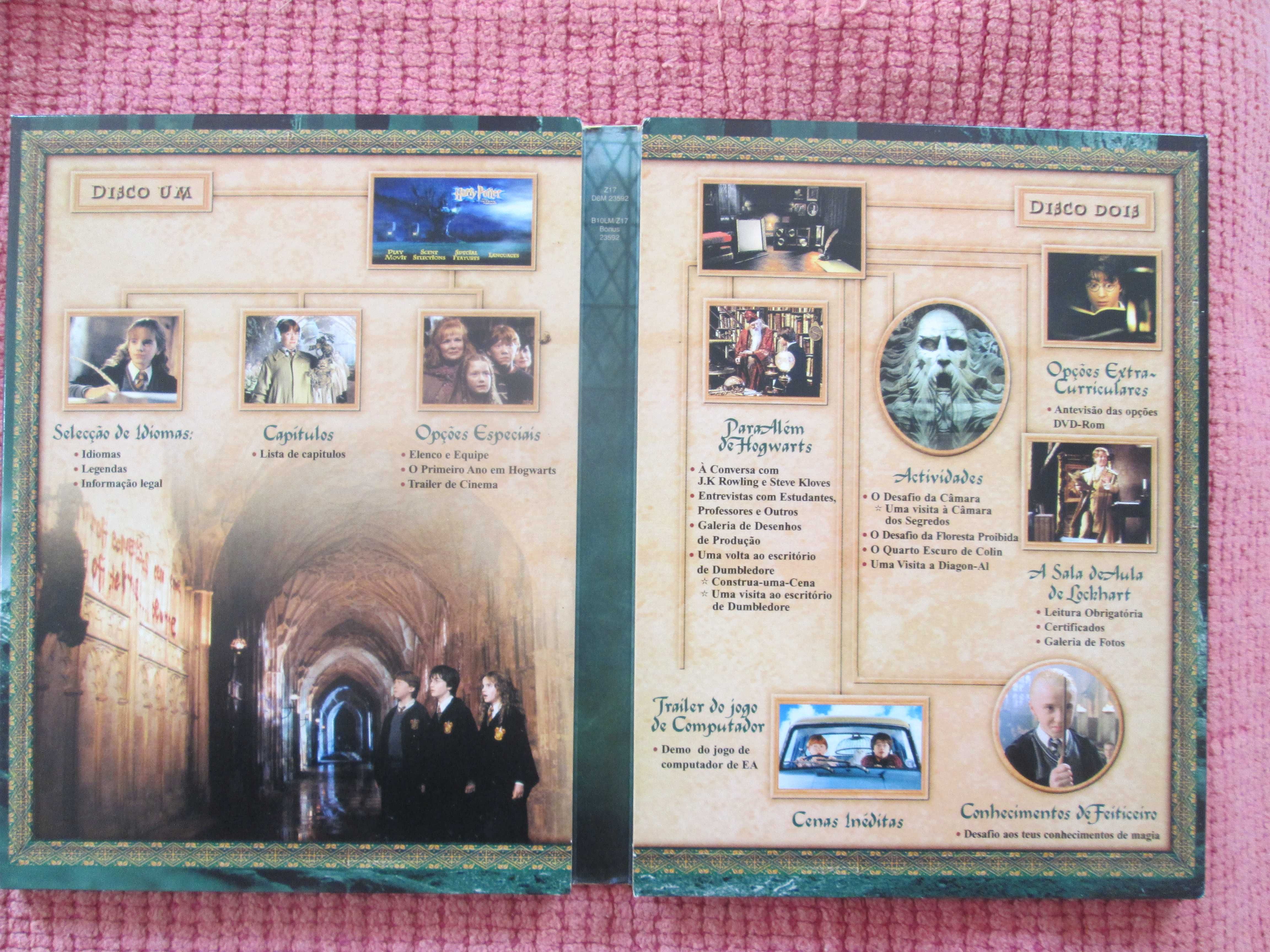 edição de 2 DVD - Harry Potter e a Câmara dos Segredos