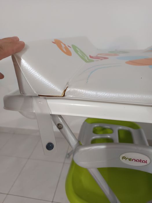 Banheira com muda fraldas