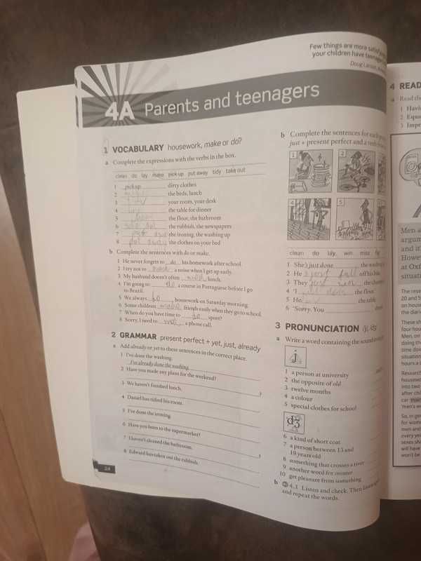 English File - Pre-intermediate Workbook without key, ćwiczenia