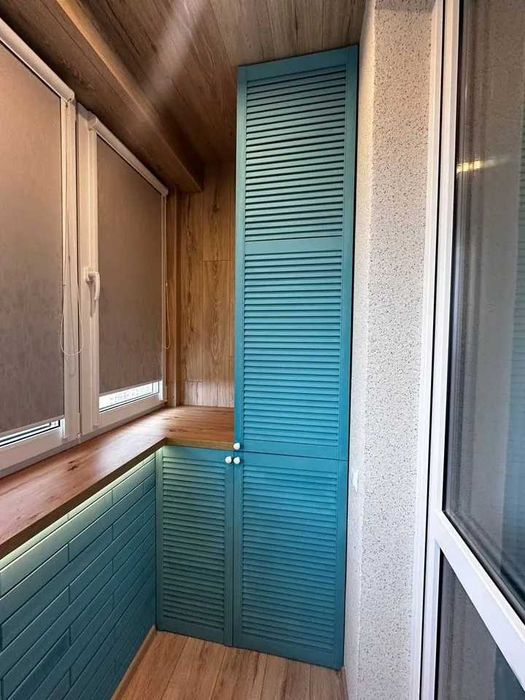 Балкон під ключ Утеплення балкону  Обшивка балкону Київ Утепление