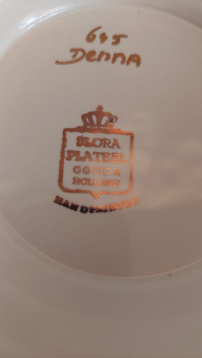 Salaterka - Flora Plateel Gouda- Denna - Porcelana