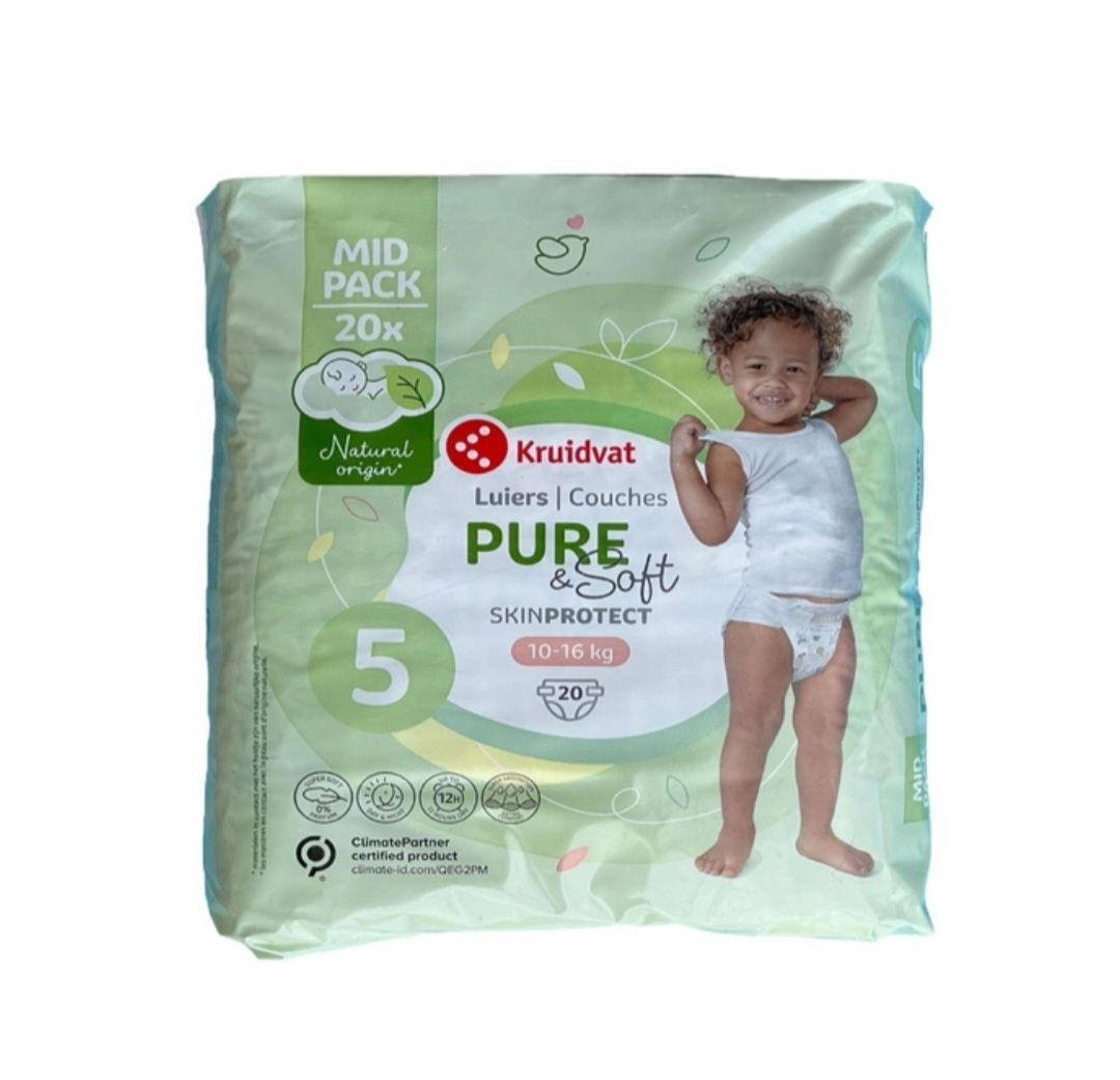 Підгузники Kruidvat Pure Soft 3 / 5