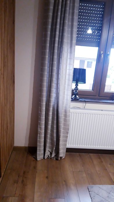 Zasłony beżowo  kremowe 145/300