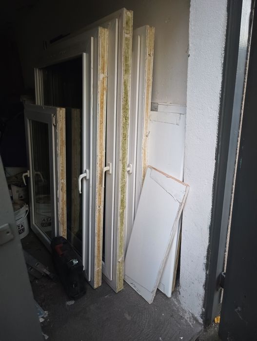 Okno pcv po demontażu