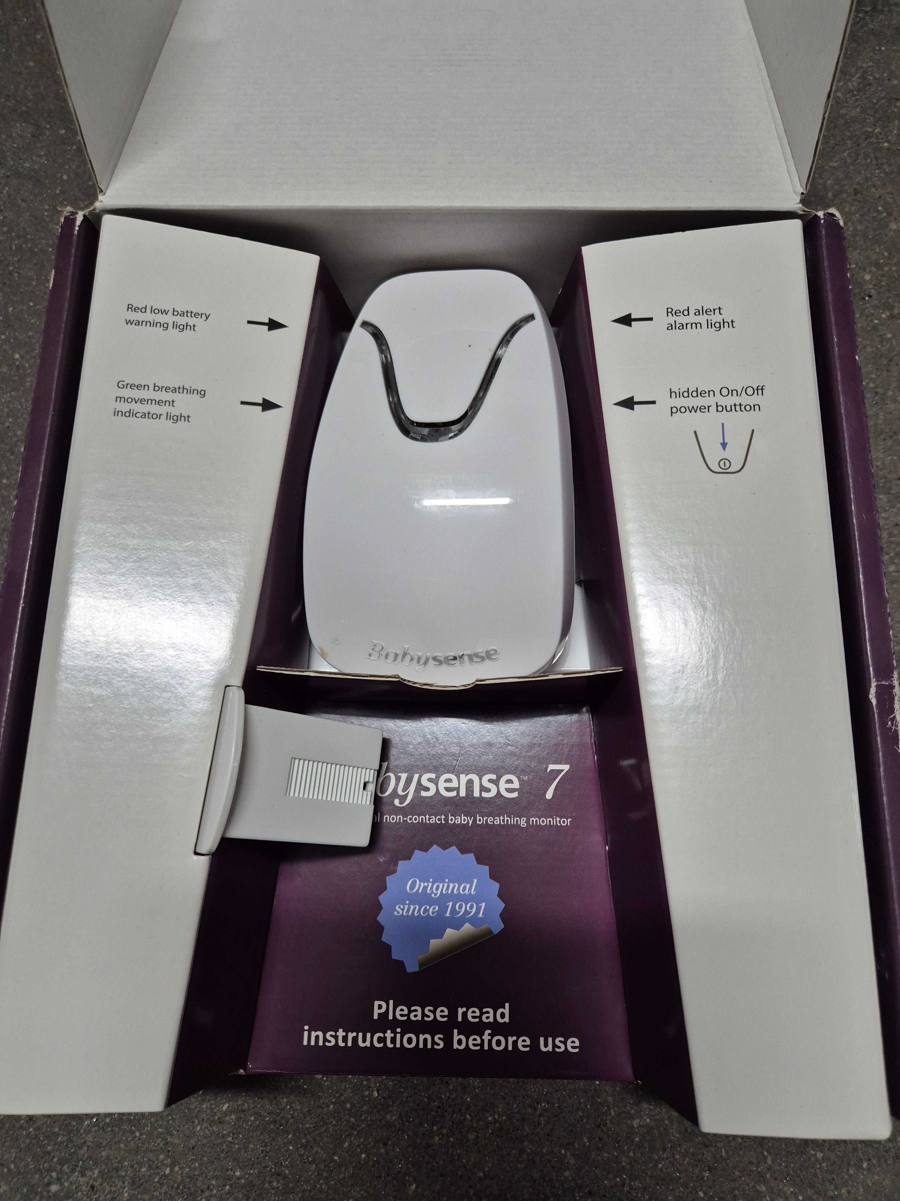 Monitor oddechu dla niemowląt Babysense 7
