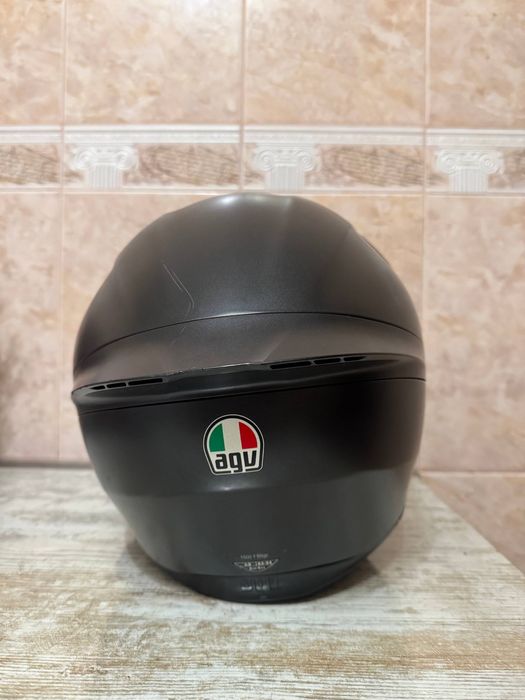 Мотошлем AGV K1 black matt XS с гарнитурой