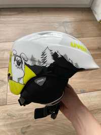 Kask dziecięcy Uvex 48-52 narty/snowboard